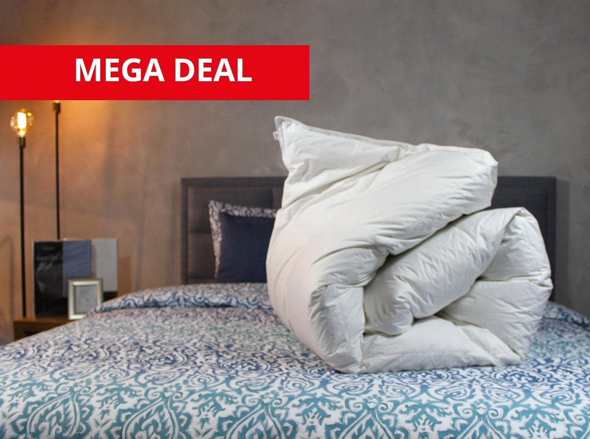 4-Seizoenen Ganzendons dekbed - Nuvaro Gold | 200 x 220 cm - Tweepersoons