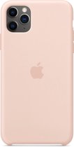 Apple Silicone Backcover iPhone 11 Pro Max hoesje - Pink Sand