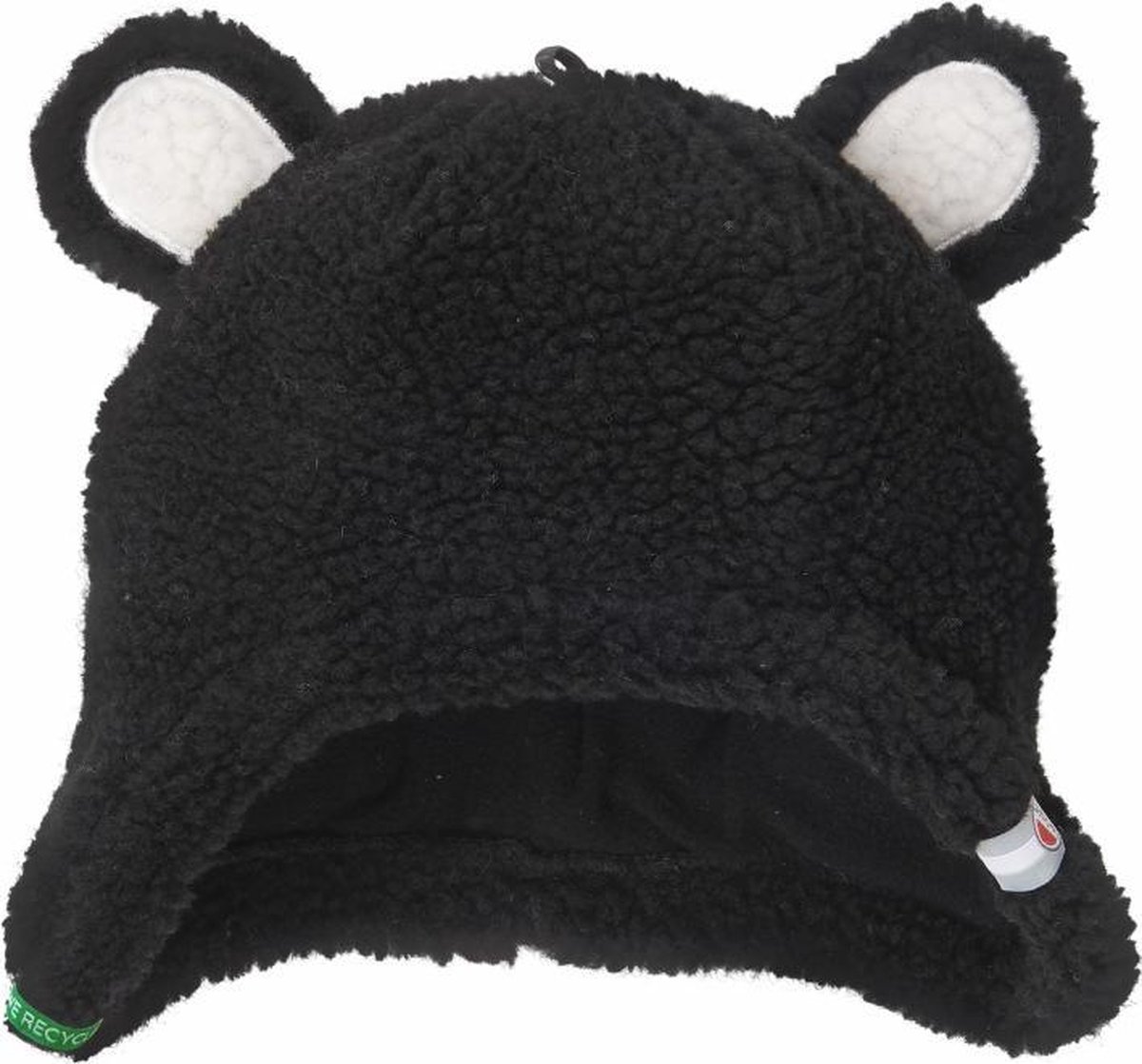 Lodger Wintermuts Hatter Teddy – 3-6 maanden Zwart
