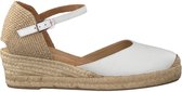 Unisa Dames Espadrilles Cisca - Wit