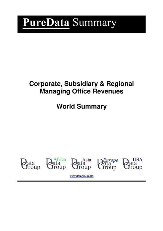PureData World Summary 2806 - Corporate, Subsidiary & Region ... - cover