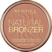 Rimmel London Natural Bronzer Bronzing Powder - 21 Sun Light