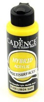 Cadence Hybride acrylverf (semi mat) Citroen geel 01 001 0008 0120  120 ml