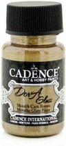 Cadence Dora Glas & Porselein verf Metallic Antiek goud 01 013 3150 0050  50 ml