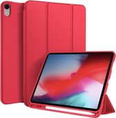 Tablet hoes geschikt voor Apple iPad Pro 11 (2018) - Dux Ducis Osom Tri-Fold Book Case Series - Rood
