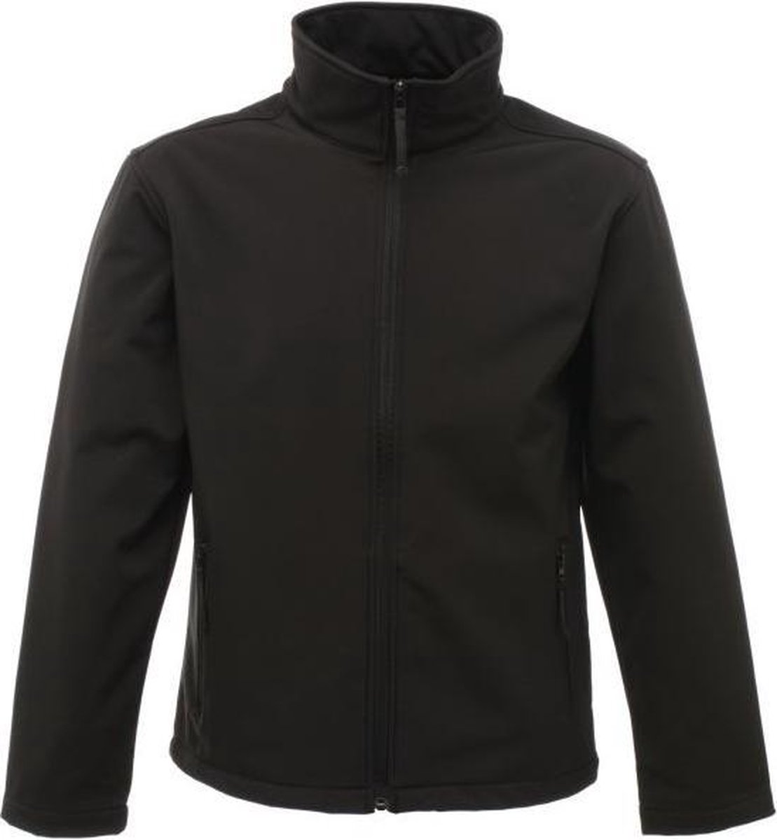 Regatta Professional Mens Classic 3 Layer Zip Up Softshell Jacket Zwart