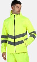 Regatta Unisex Hi Vis Pro Packaway Reflective Work Jacket