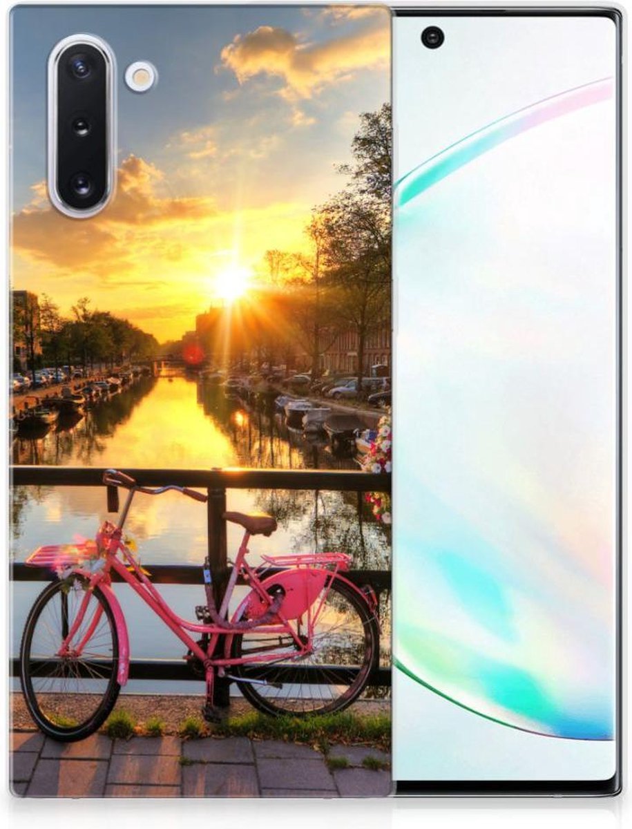 Samsung Galaxy Note 10 Siliconen Back Cover Amsterdamse Grachten