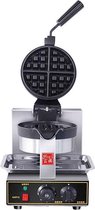 Let op type!! FY-2205A Business elektrische dubbelzijdige verwarming single-end roterende muffin machine wafel Maker
