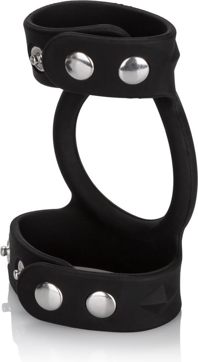 Goedkoopste CalExotics Tri-Snap C&B Cage Cockring En Ballstretcher