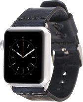 Bomonti Leather Leren bandje - Apple Watch Series 1/2/3 (42mm) - Blauw