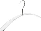 De Kledinghanger Gigant - 8 x Garderobehanger Studio plexiglas transparant, 44 cm