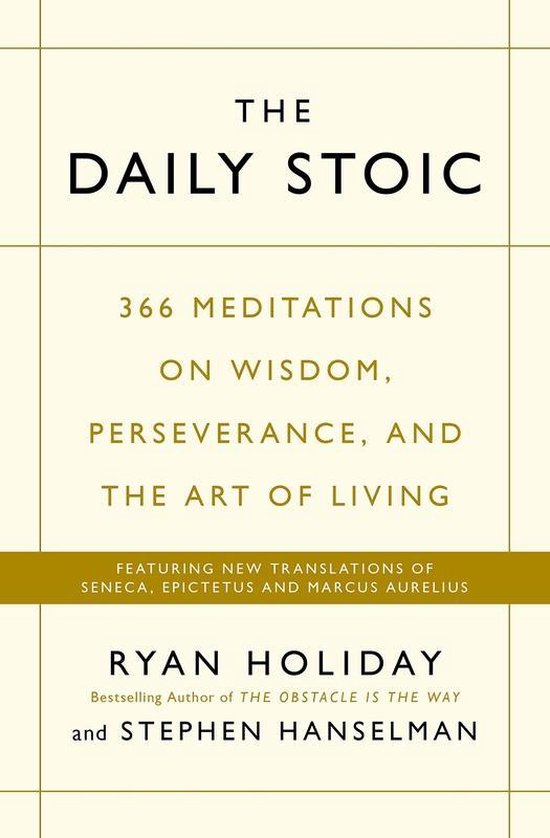 Boek cover The Daily Stoic van Ryan Holiday (Paperback)
