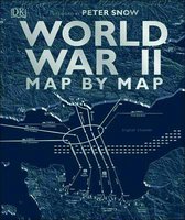 Boek cover World War II Map by Map van Dk (Hardcover)