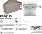 Barbecue afdekhoes 195 x 80 H: 125/115 cm - Barbecuehoes - RBBQ195