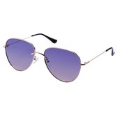 Nihao Todos HD 1.1mm Polarized lens - Gold Plated Metal Anti-Allergisch Frame - Blue base Lens - Beweegbare neusvleugels - UV400