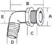 90º spuigat voor 29mm slang (THTH-1292)