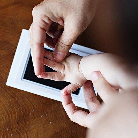 Leuke Baby Voet En Handafdruk - Inkt - Zwart — afbeelding 4
