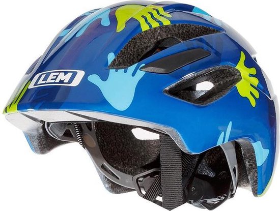 LEM peuterhelm Champ Blue Hands | bol.com