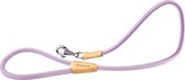 hondenlijn Derby 110 x 1,2 cm nylon paars/bruin