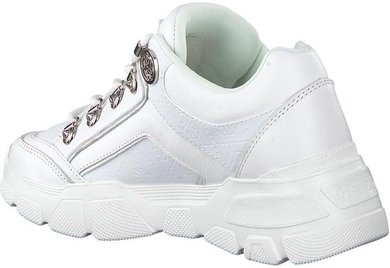 Guess Dames Sneakers Sike3 - Wit - Maat 40 | bol.com