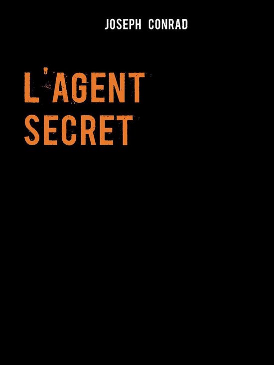 L'agent secret - cover