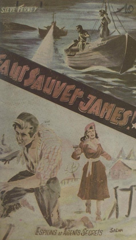 Faut sauver James ! - cover