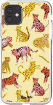 Casetastic Apple iPhone 11 Hoesje - Softcover Hoesje met Design - Wild Cats Print