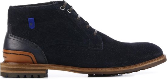 Floris van Bommel Vrouwen Leren 30016743 / Herenschoenen  20228 - Blauw - Maat 42