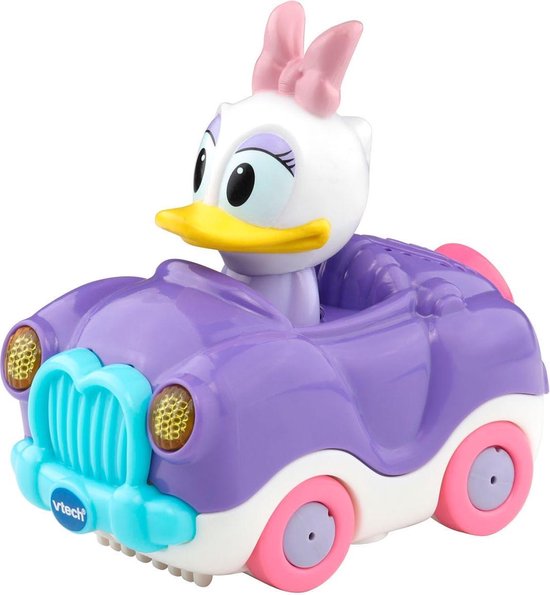 VTech Toet Toet Auto's Disney Edition Katrien Cabrio - Educatief Babyspeelgoed - 1 tot 5 Jaar - VTech