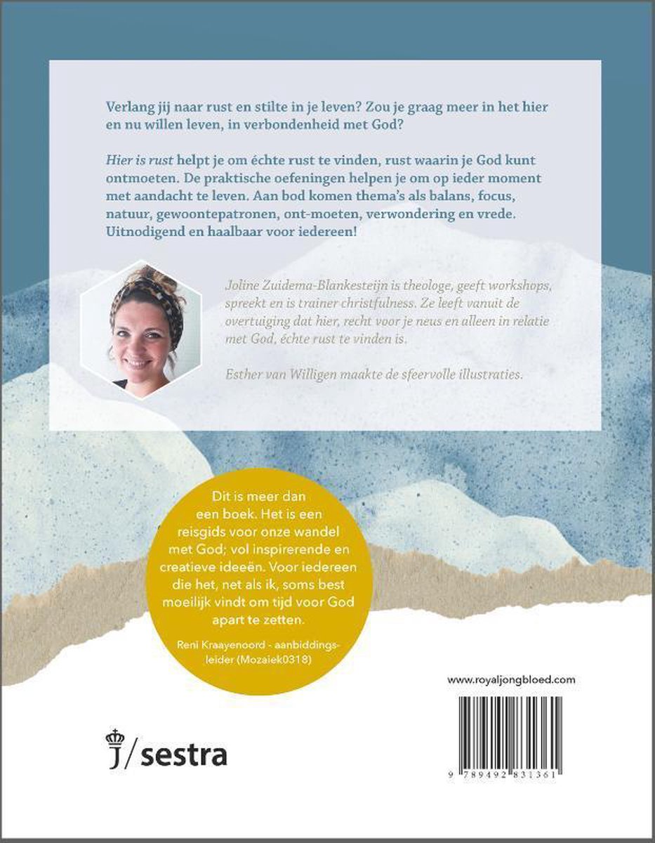 Hier is rust - back cover