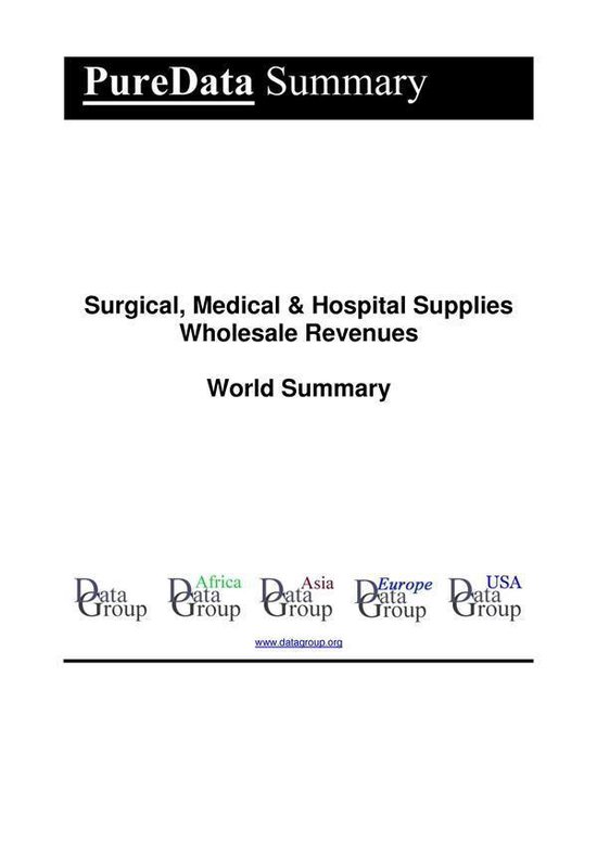 PureData World Summary 1567 - Surgical, Medical & Hospital S ... - cover