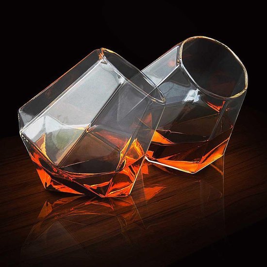 financiën toewijzing Verknald ThumbsUp! Diamant Glazen - Set van twee - 200 ml | bol.com