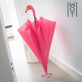 Flamingo Paraplu ø 90cm 3 poten - Roze
