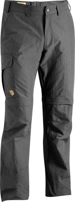 Fjallraven Karl zip off MT trousers - heren - afritsbroek - maat 46 - grijs  | bol.com