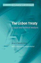 Cambridge Studies in European Law and Policy -  The Lisbon Treaty