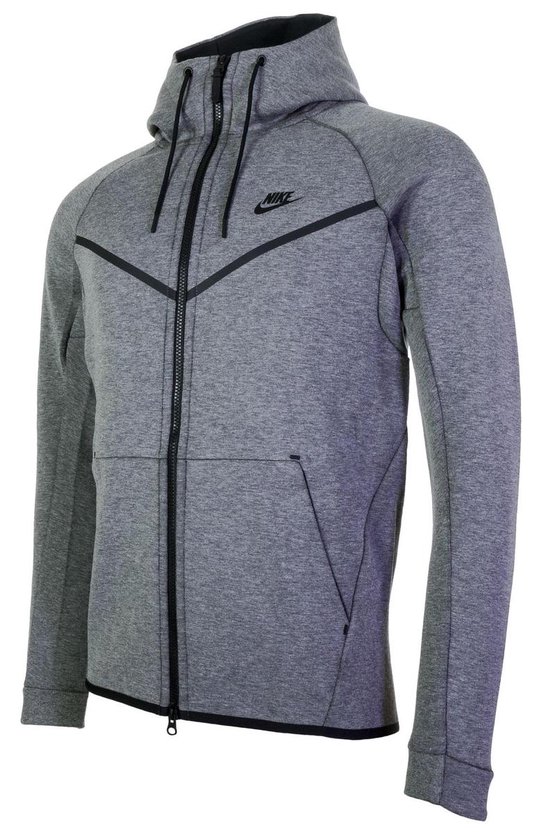 Nike Sportswear Tech Fleece Windrunner Sweatvest Sporttrui - Maat XS -  Mannen - grijs | bol.com