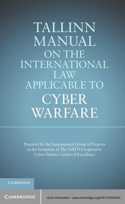 Tallinn Manual on the International Law Applicable to Cyber  ... - cover