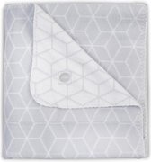 Jollein Graphic  Deken 100x150cm - grijs