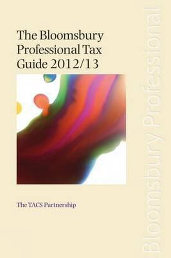 The Bloomsbury Professional Tax Guide - cover
