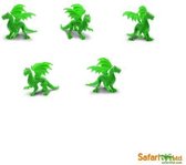 Safari Speelgoedfiguren Wouddraak Junior Groen 192 Stuks
