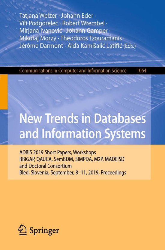 Springer Nature Proceedings Computer Science - New Trends in ... - cover