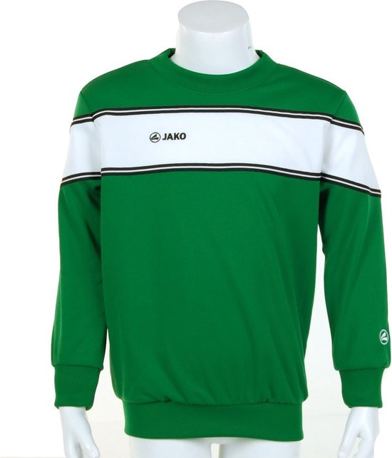 Jako Sweater Player - Pull de sport - Enfants - Taille 116 - Vert; Blanc |  bol.com