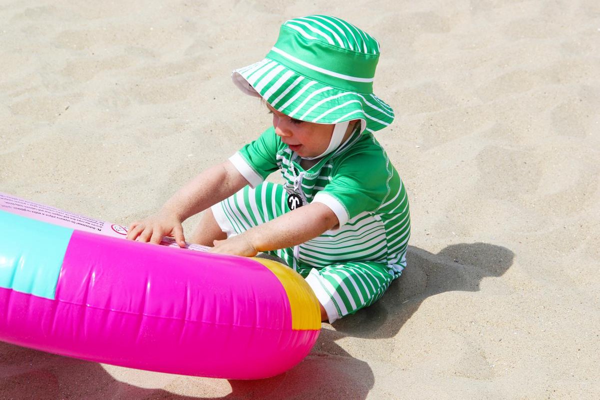 Ducksday - UV Zonnehoedje - voor kinderen - UV beschermend - UPF50+ - unisex - Aruba - 2 jaar — afbeelding 4