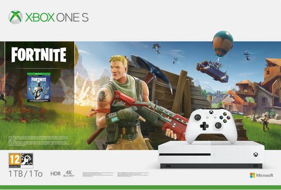 IJver Plaats Aan het liegen Xbox One S console 1 TB + Fortnite + 2.000 V-bucks (t.w.v. 20 euro) |  bol.com