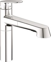 GROHE Europlus Keukenkraan - Medium uitloop - Met uittrekbare handdouche - Chroom