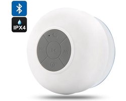 foto van Bluetooth Waterpoof Douche speaker - Wit