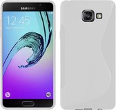 Samsung Galaxy A9 2016 Silicone Case s-style hoesje Wit
