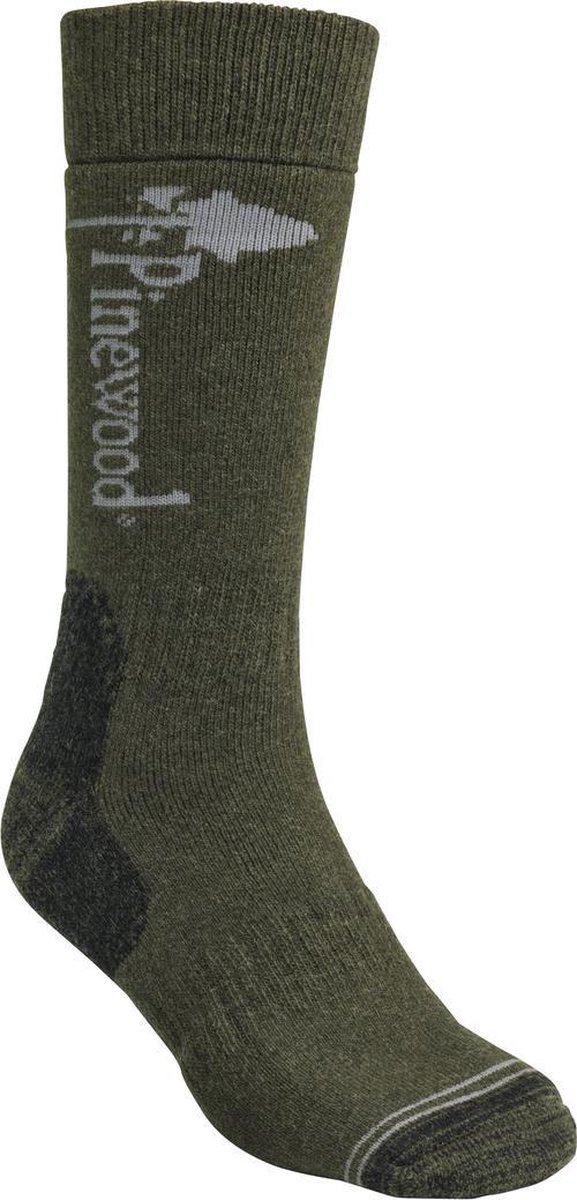 Pinewood Outdoor Sokken Pinewood Melange Lamswol 37/39 - Perfect voor Wandelen