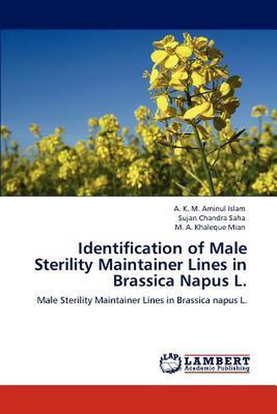Identification of Male Sterility Maintainer Lines in Brassica Napus L